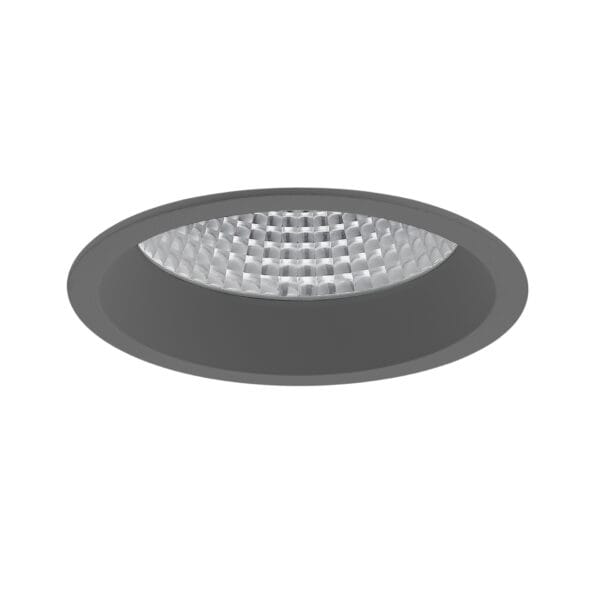 Grijze versie van de Baldr L, een inbouwarmatuur van Light4U.