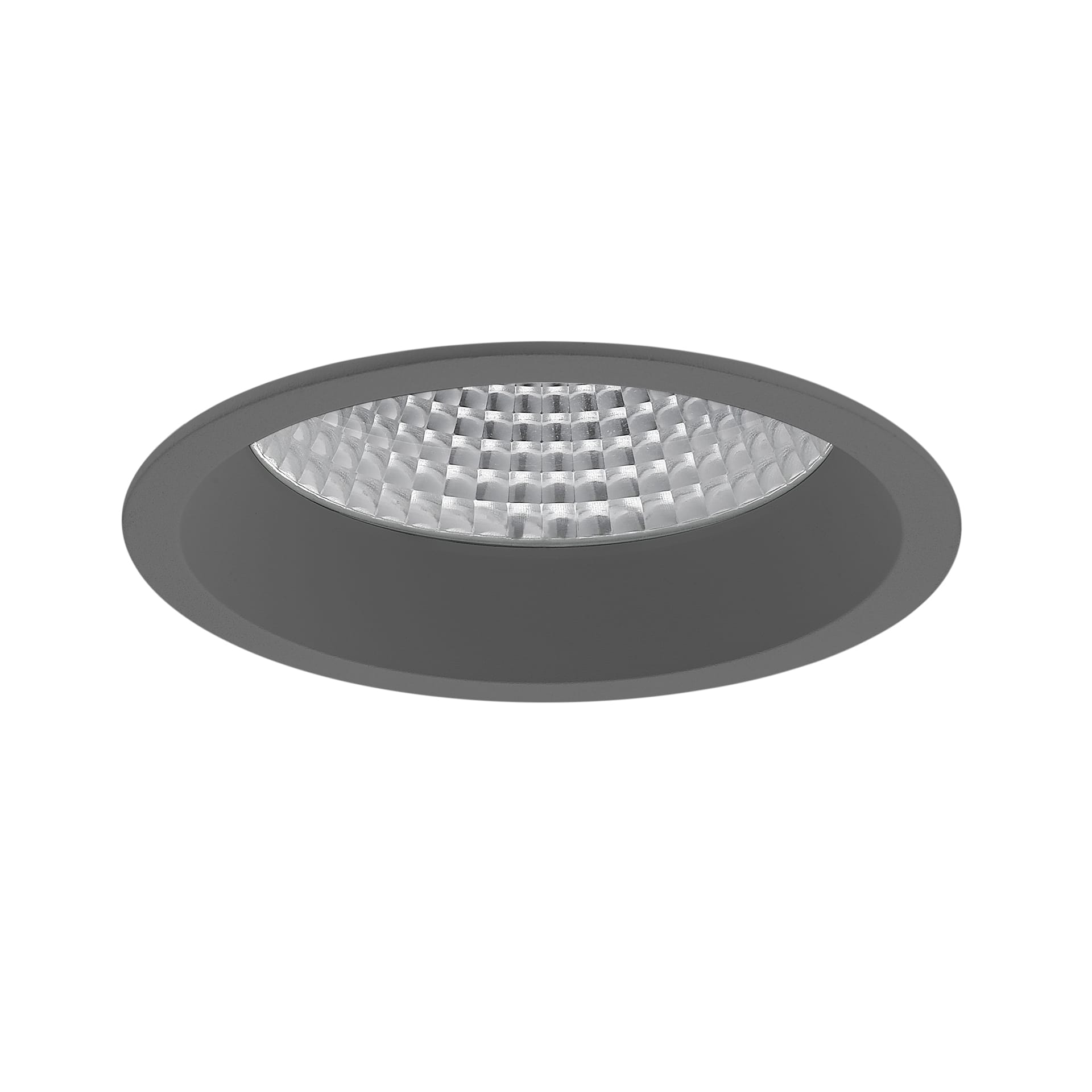 Grijze versie van de Baldr L, een inbouwarmatuur van Light4U.