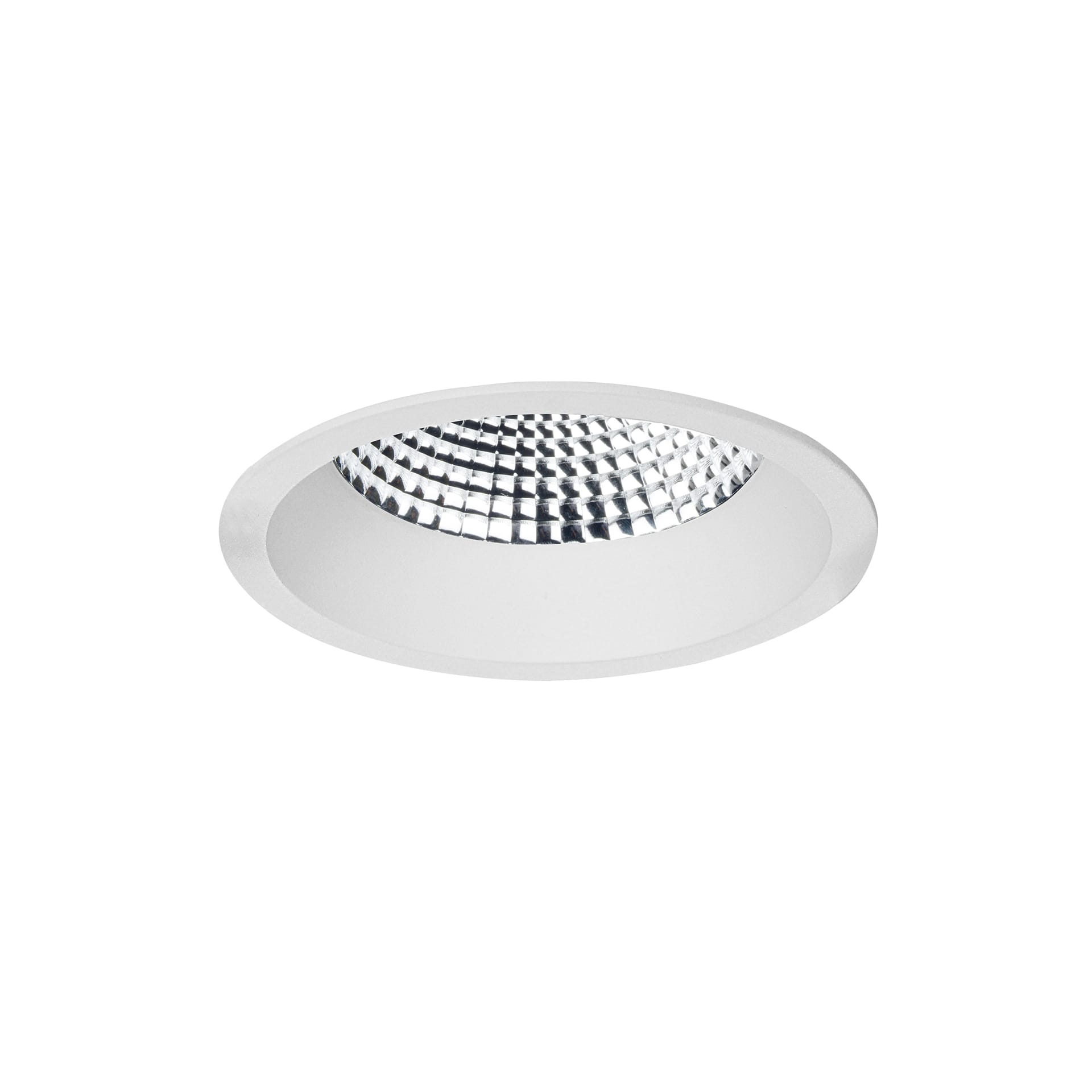 Witte versie van de Baldr S, een inbouwarmatuur van Light4U.