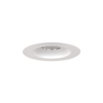 Witte versie van de Donar M HE, een vast inbouwarmatuur van Light4U.